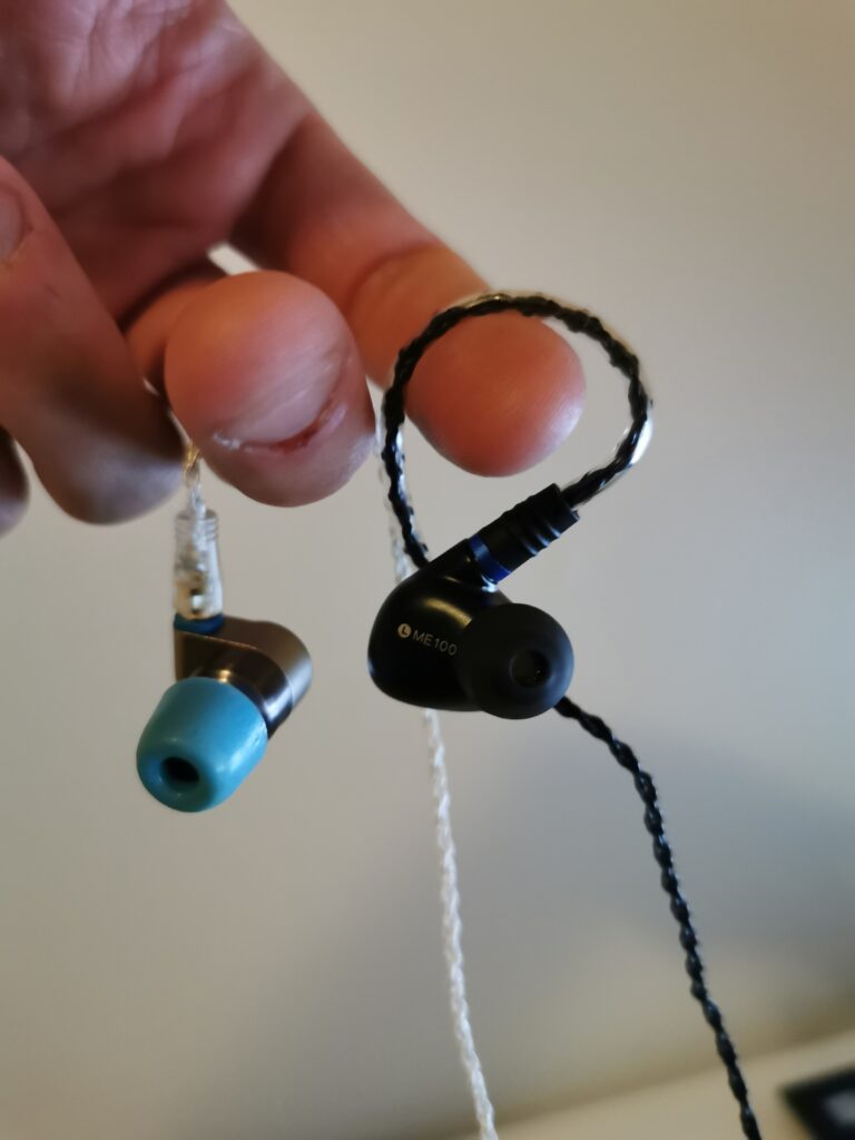 in-ear høretelefoner fra Shanling og Linsoul